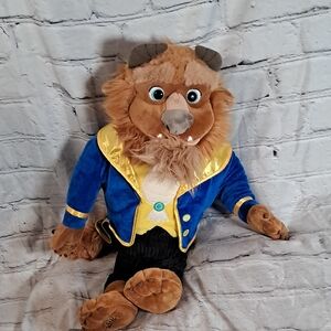 Plush Beast Scentsy Buddy Toy with Blue and Yellow Outfit